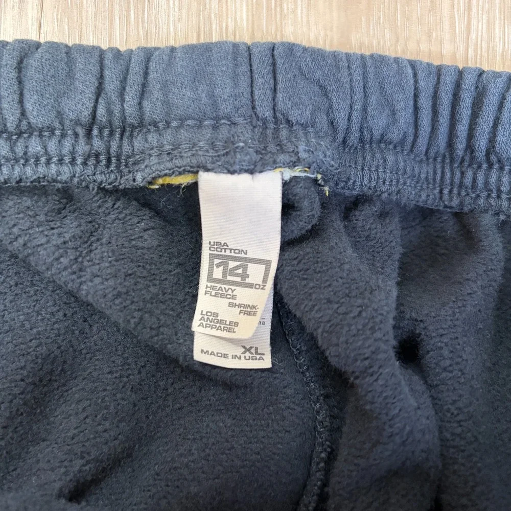 Los Angeles Apparel 14oz XL Heavyweight 100% Cotton Sweatpants Drawstring